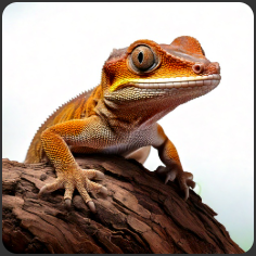 Haubengeier-Gecko - Bild 1