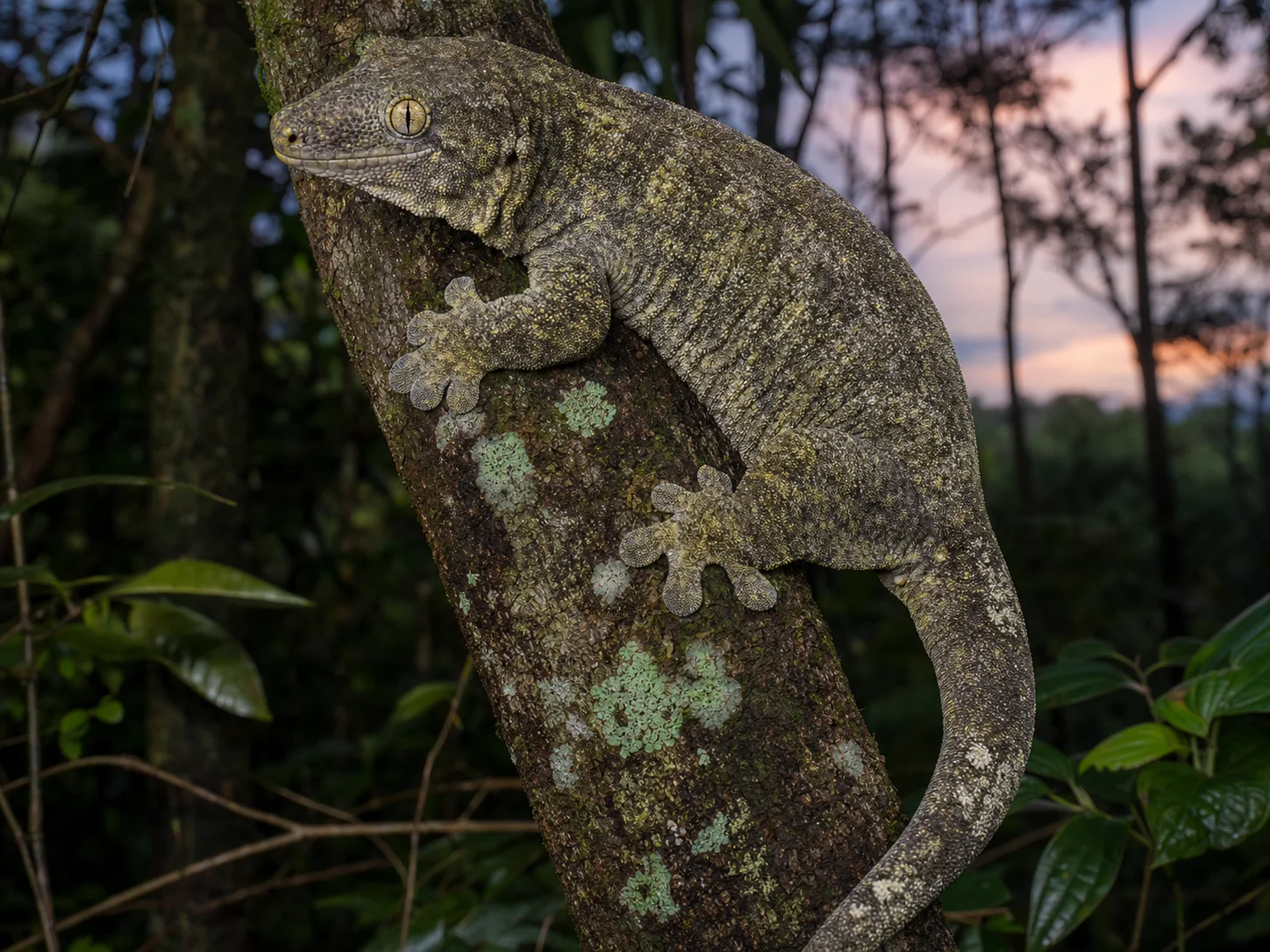 Neukaledonischer Riesengecko (Rhacodactylus leachianus)